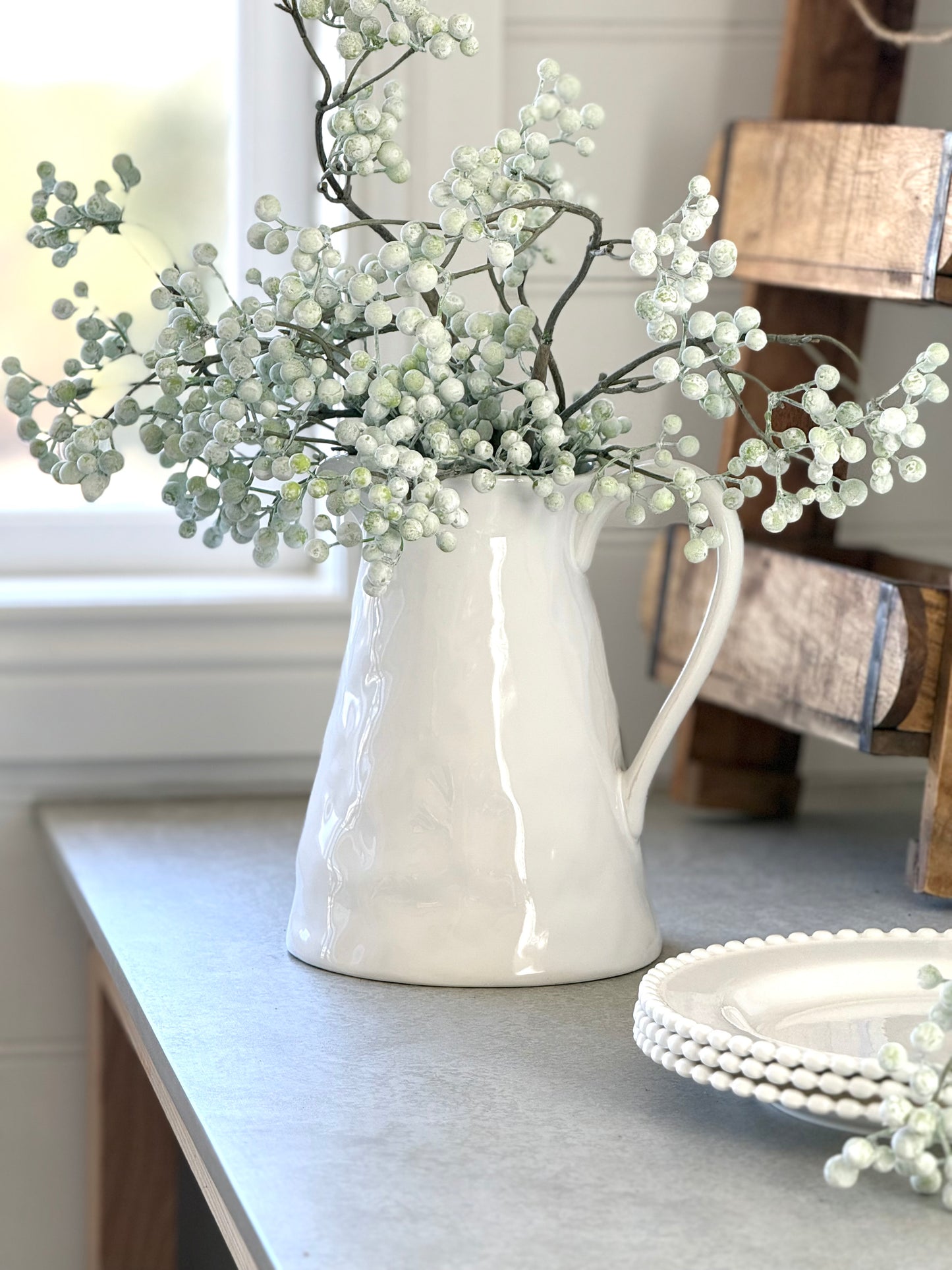 Primitif Large White Jug