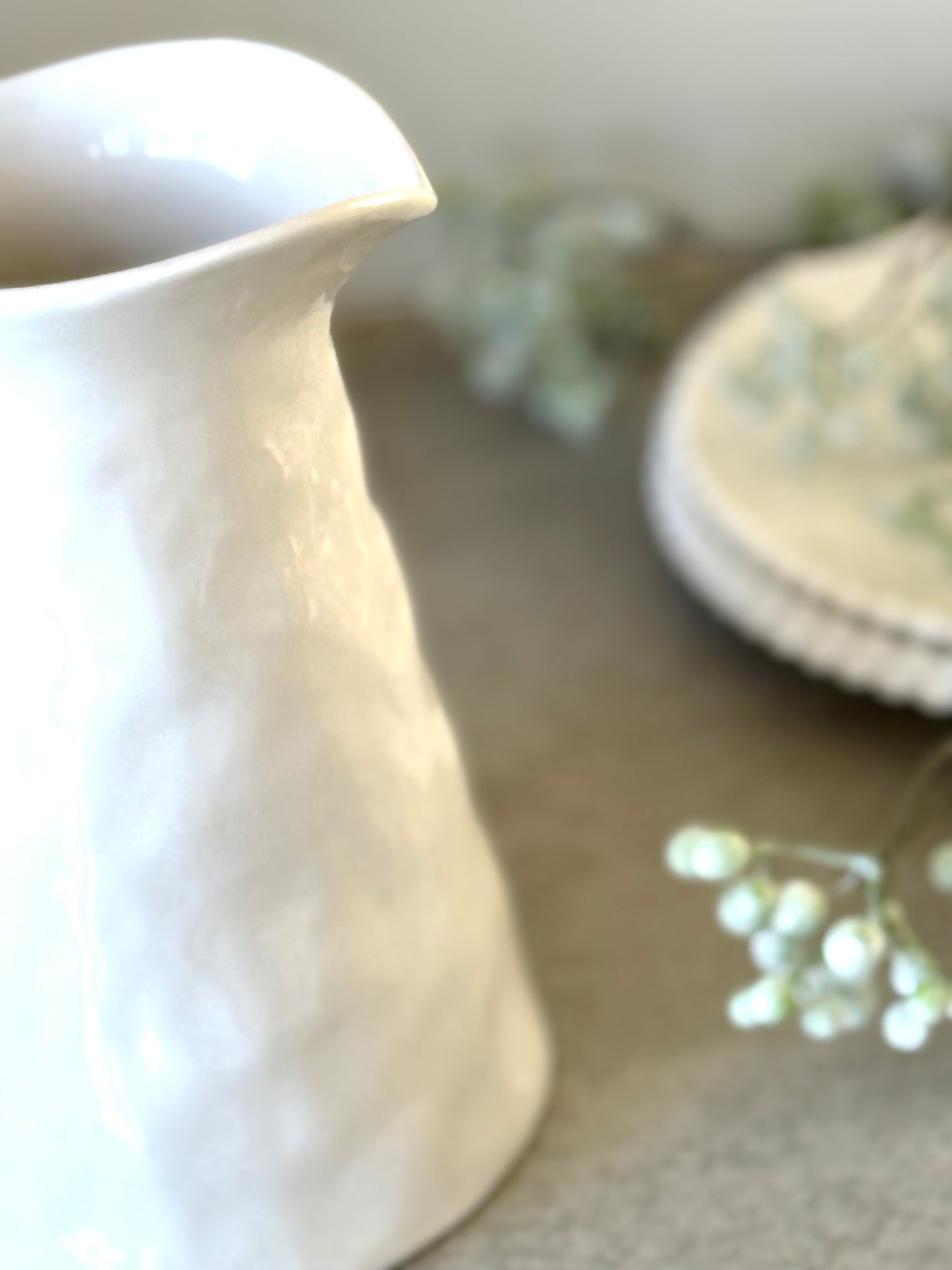 Primitif Large White Jug
