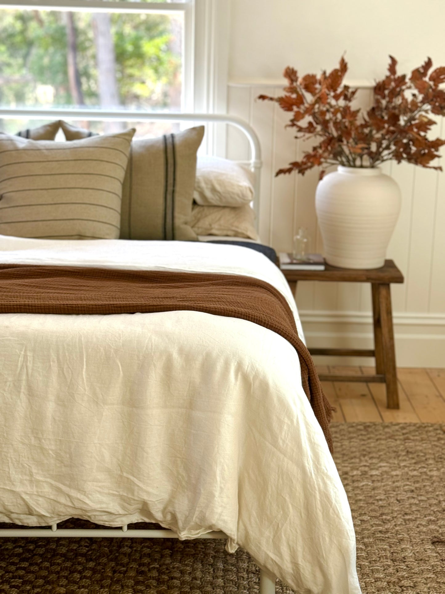 Everson Chocolate Bedcover