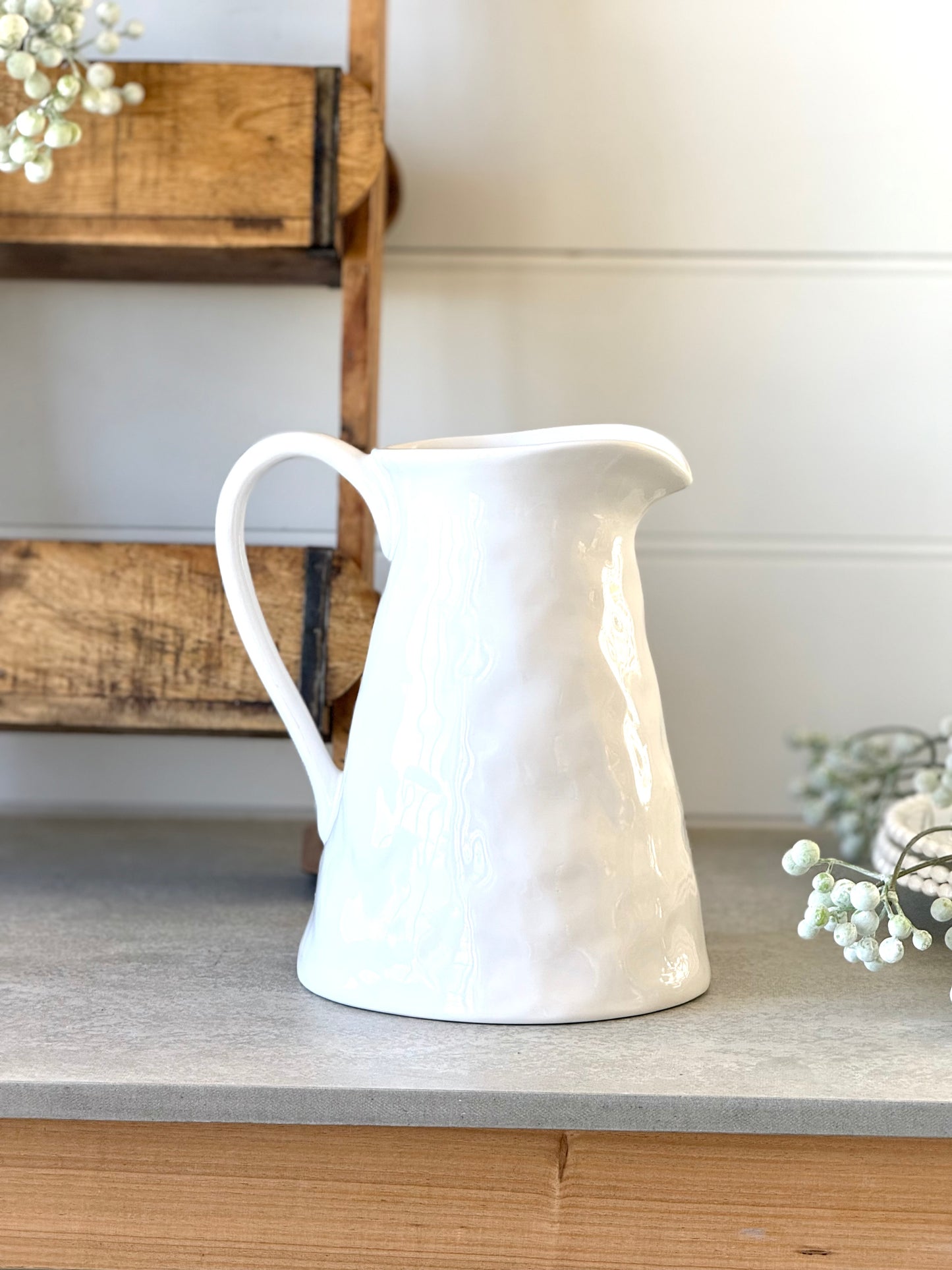 Primitif Large White Jug