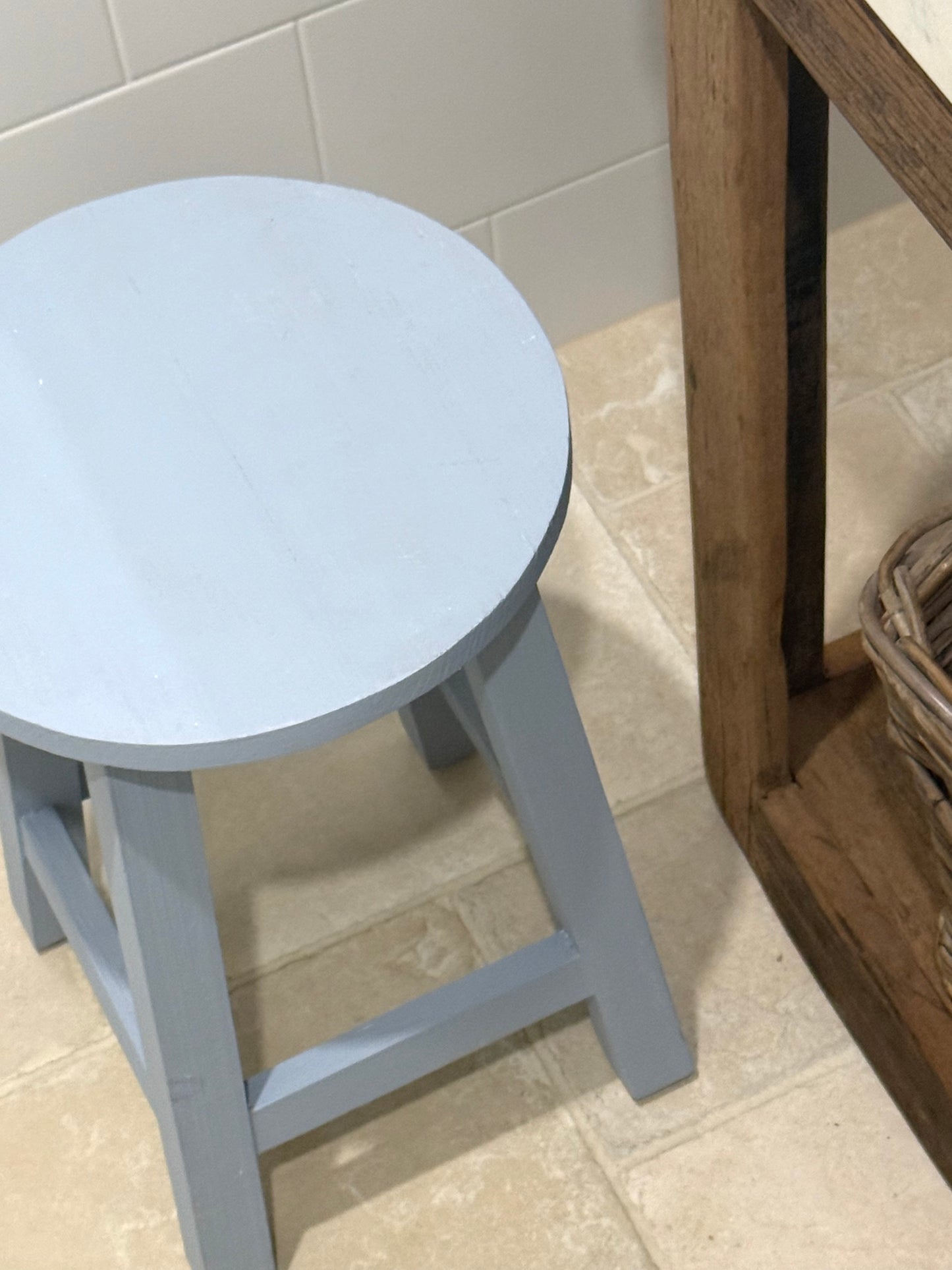 The Little Blue Stool