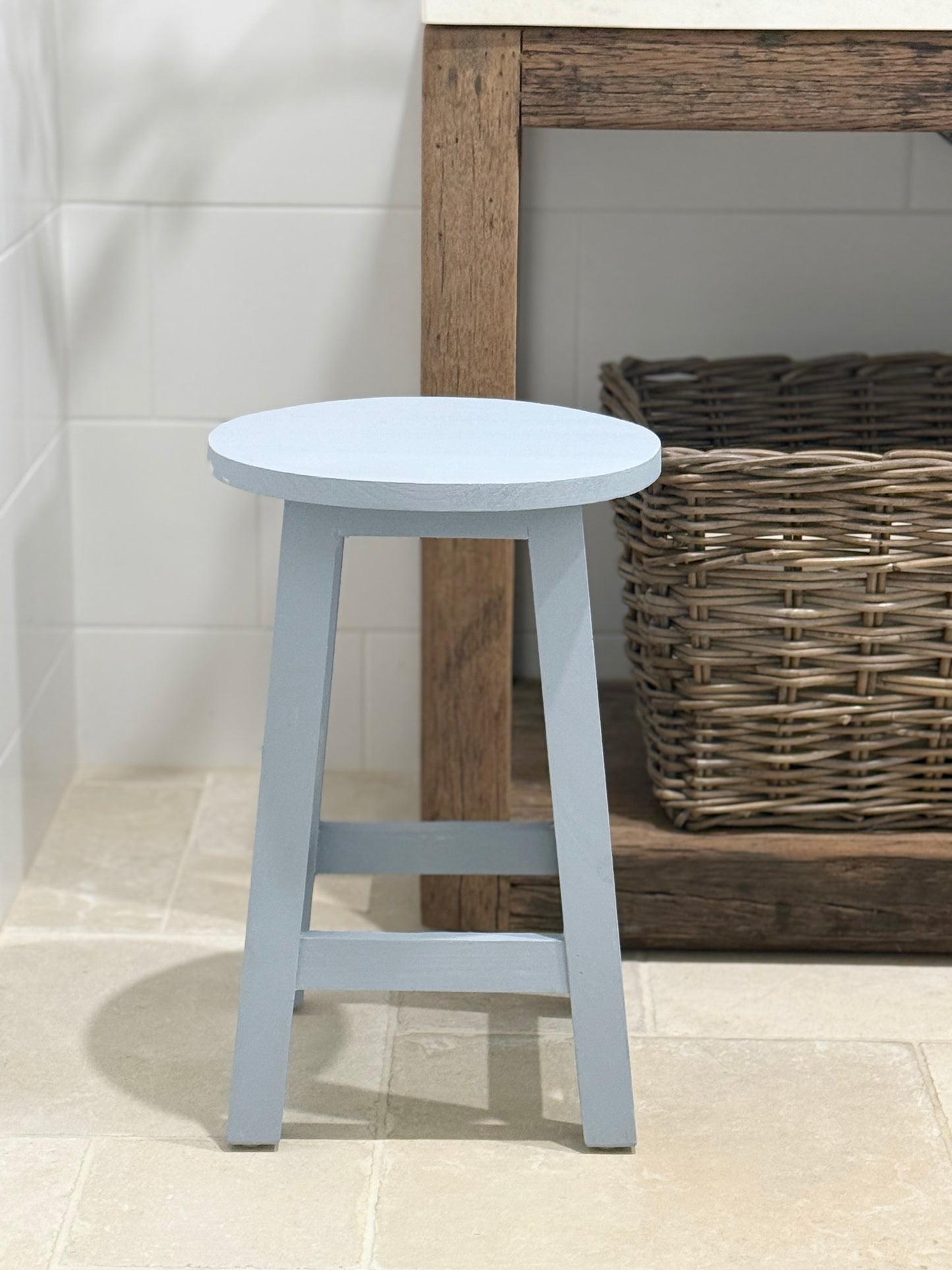 The Little Blue Stool