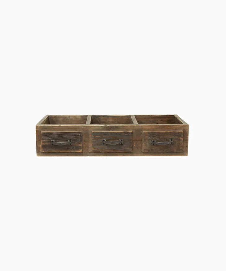 Faux 3 Drawer Organiser
