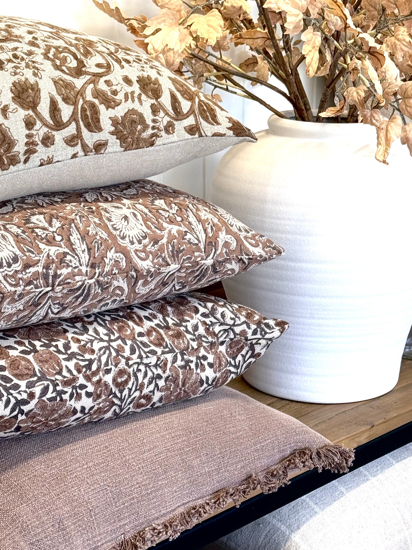 Montana Block Print Cushion Cover
