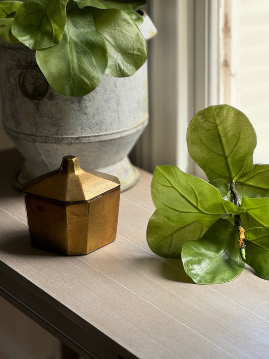 Gold Trinket Box