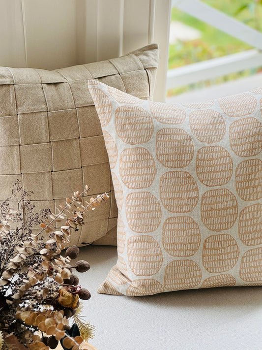 Artisan Outback Block Printed Cushion