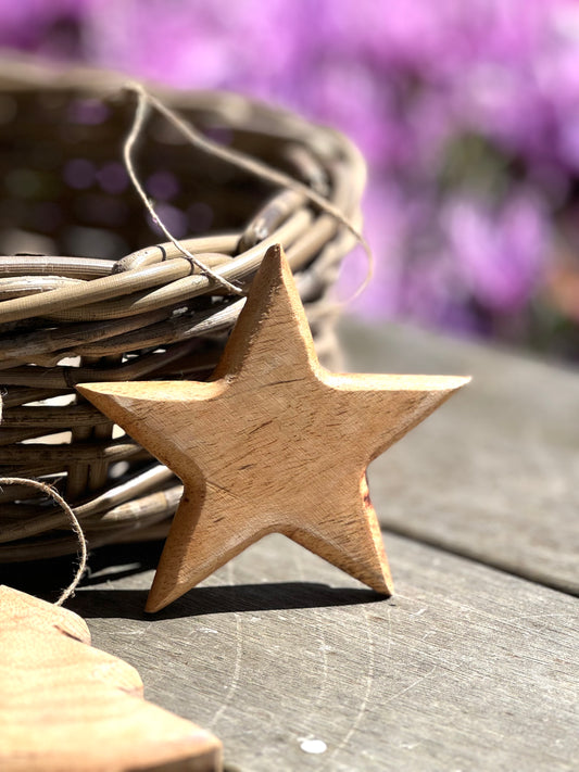 Wooden Christmas Star