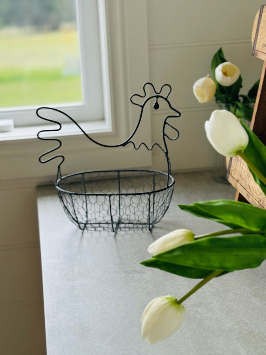 Chicken Egg Carrier Basket - Small