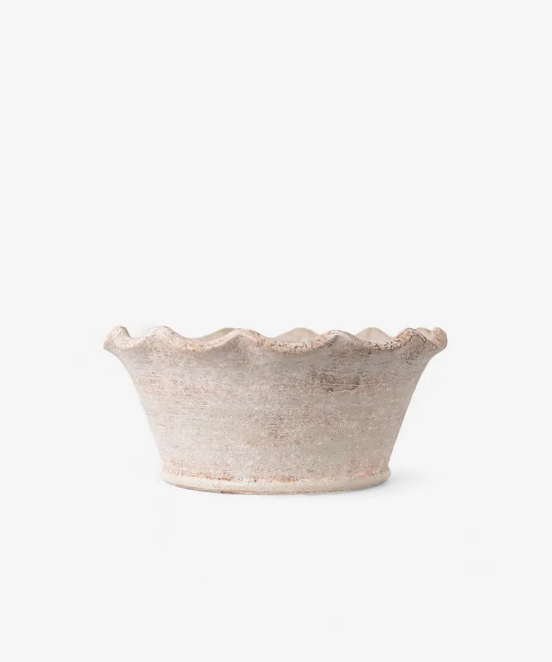 Scalloped Planter Bowl