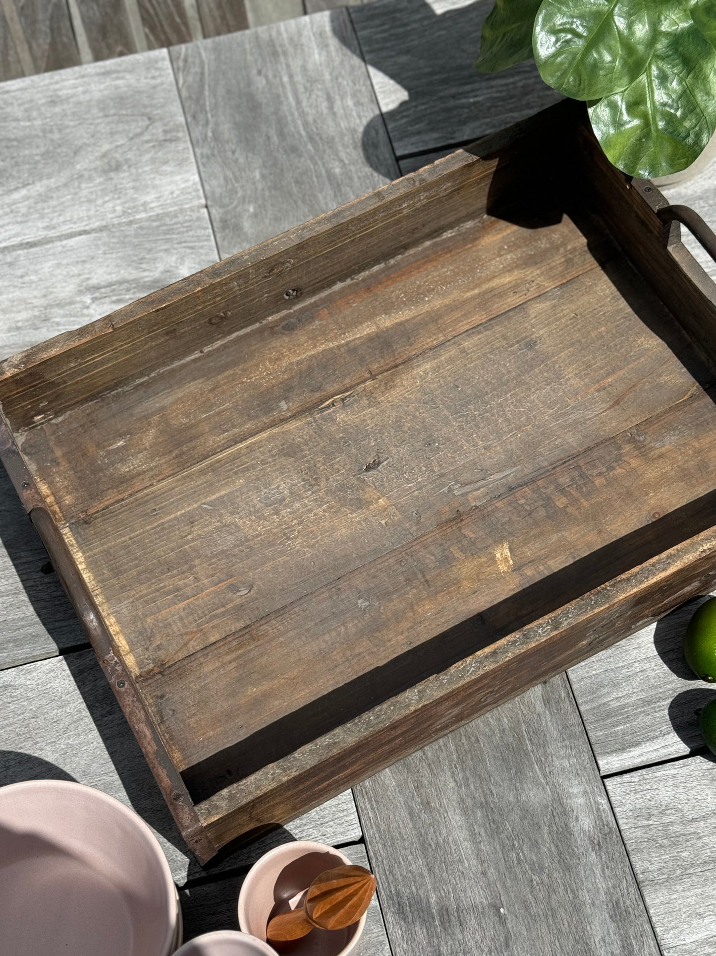 Provincial Timber Serving Tray - Large