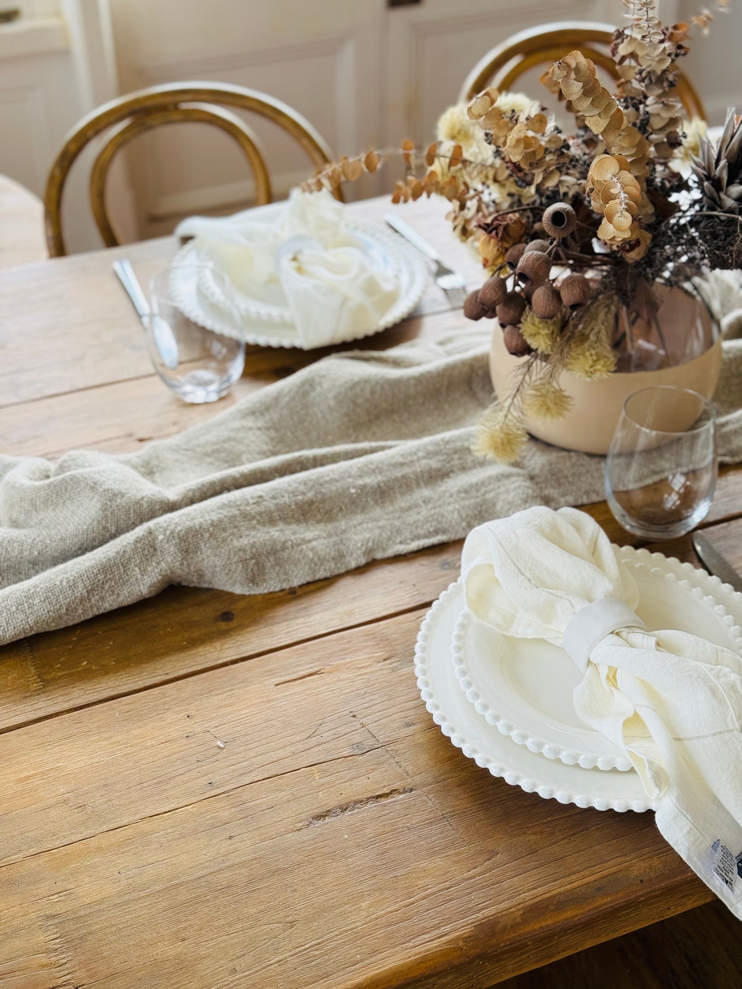 Bedouin Linen Table Runner