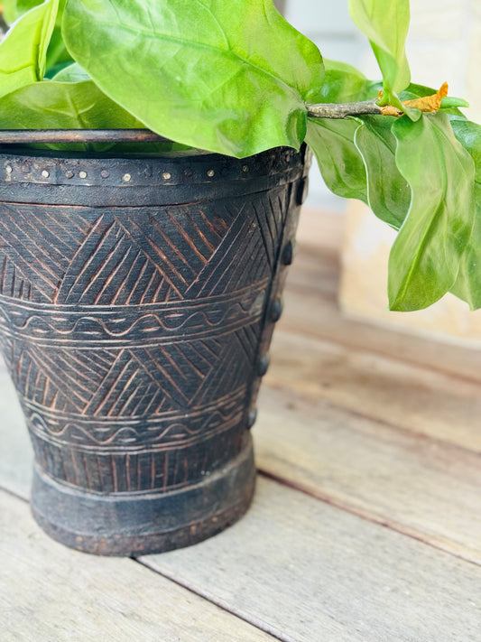 Heirloom Vintage Wooden Bucket