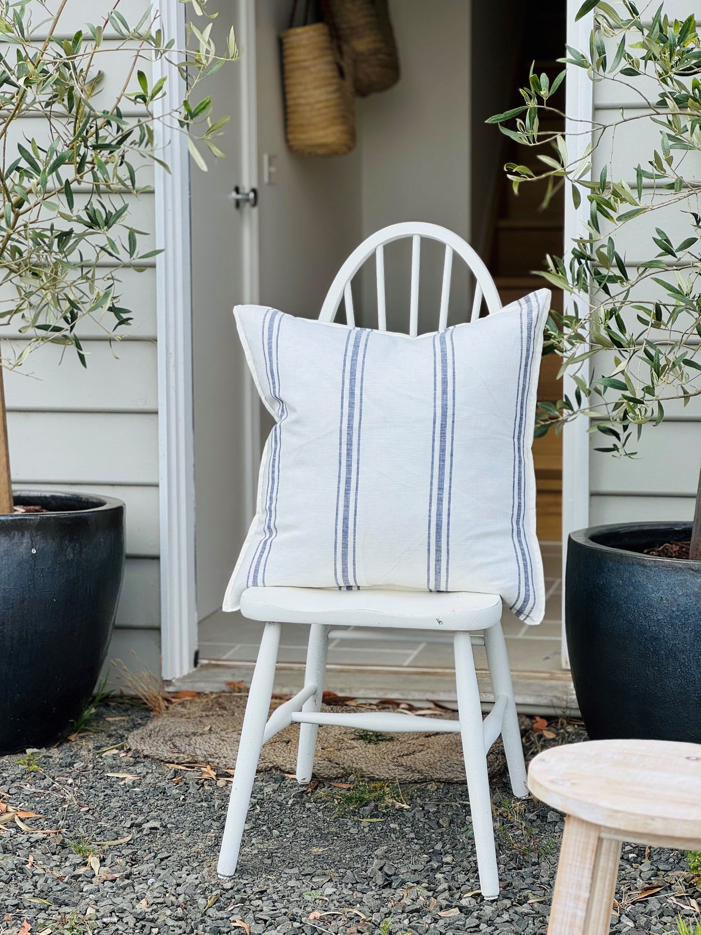 French Nautical Cushion