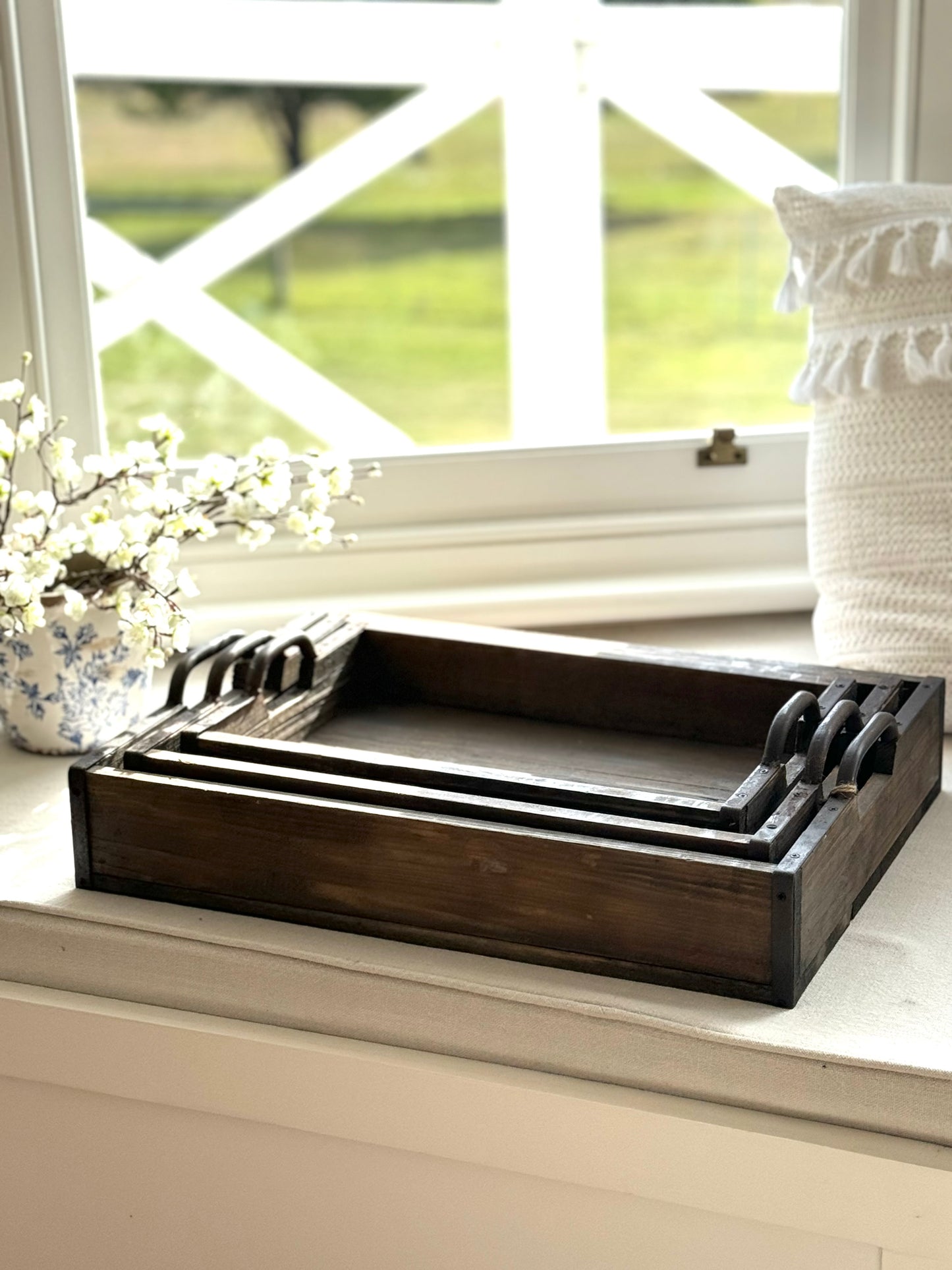 Provincial Timber Serving Tray - Small