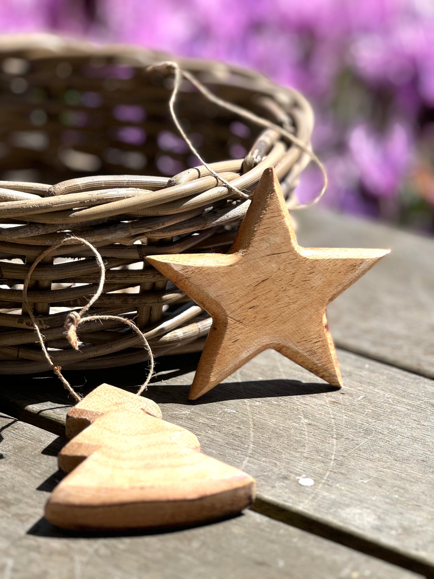 Wooden Christmas Star