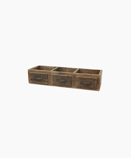 Faux 3 Drawer Organiser