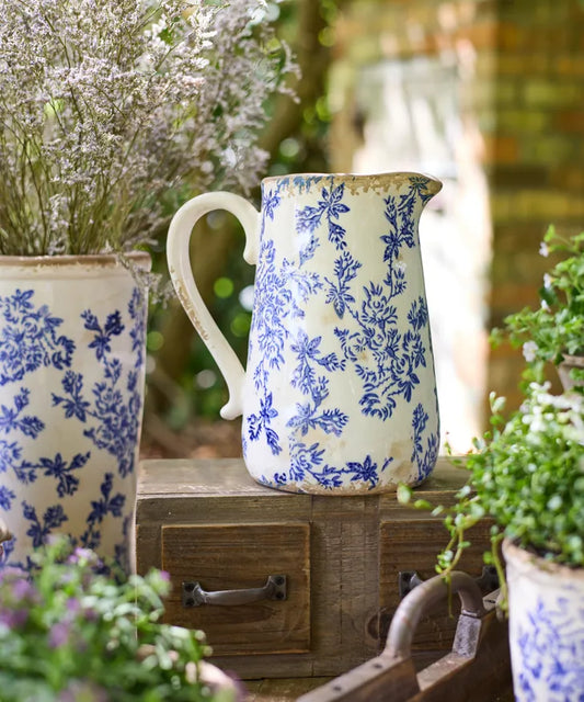 Normandy Blue Floral Jug