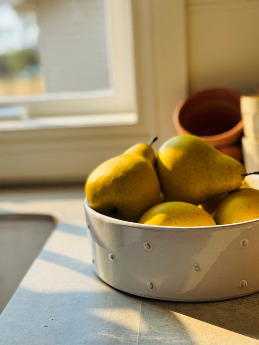 Polka dot Serving Bowl