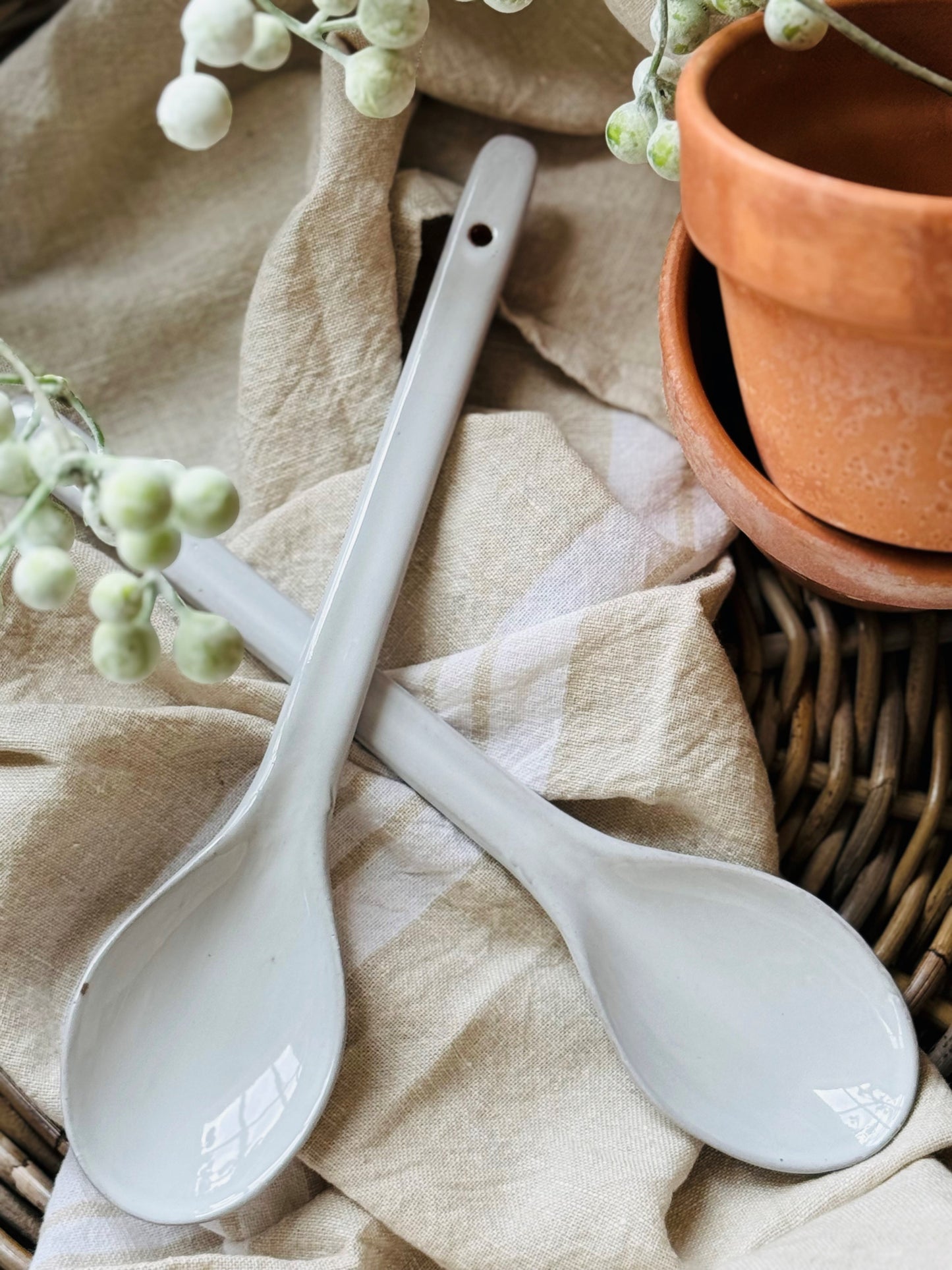 Rustic Serving Spoon