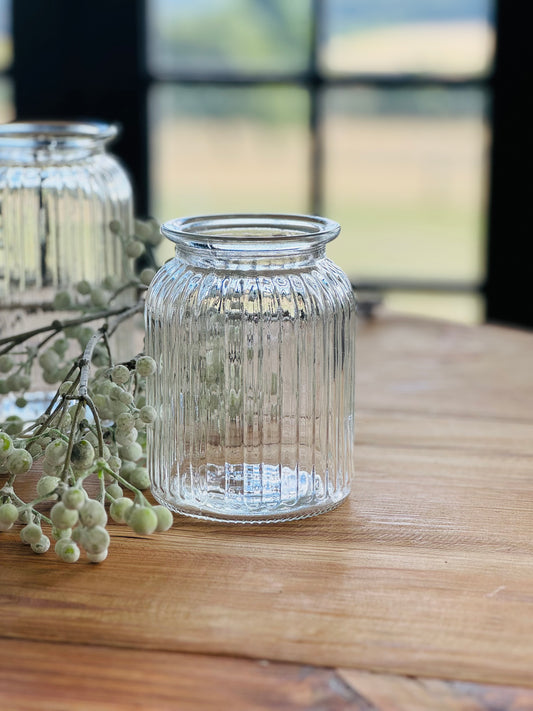 Hurricane Glass Vase - Small