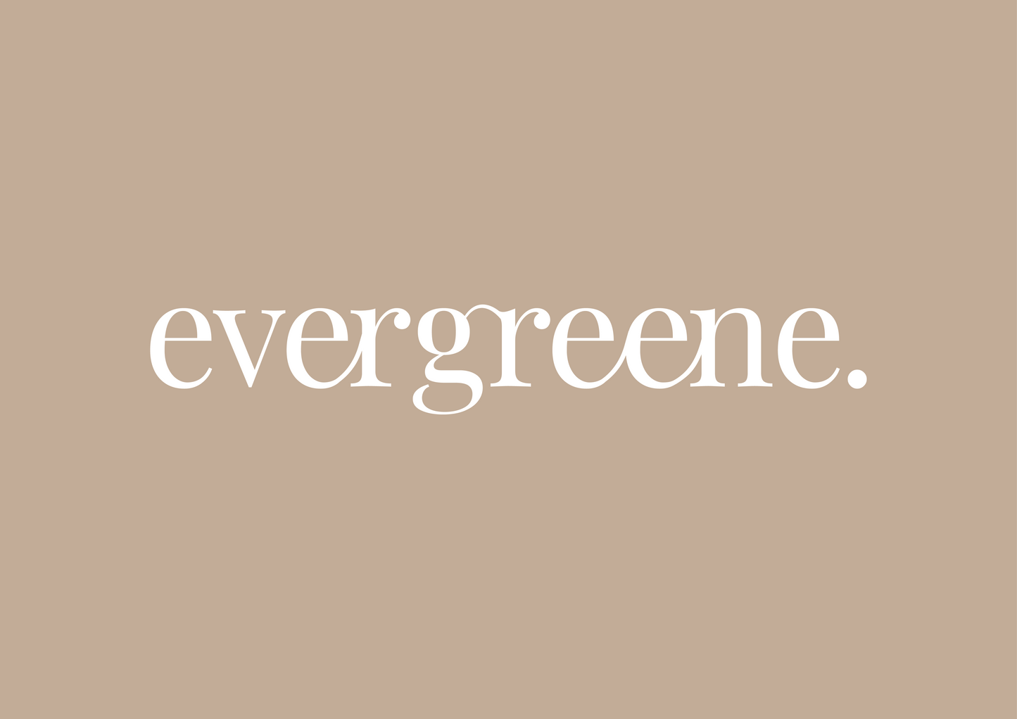 Evergreene Gift Card